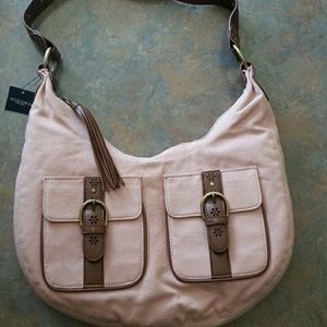 Canvas Hobo Shoulder Bag